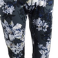 Leggings esportivas femininas Ioga Ideologia Azul Tamanho Médio