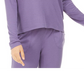 Pijama térmico feminino Alfani, roxo, tamanho XL