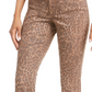 Jeans skinny feminino com estampa animal e curvas Style &amp; Co, marrom, tamanho 16, pequeno