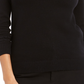 Suéter feminino de malha lurex Charter Club, preto/prateado, tamanho PXL