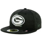 Boné New Era Masculino com Bandeira do Estado do Bay Packers Refletivo 59FIFTY Verde Tamanho 6-7/8