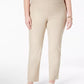 Calça feminina Charter Club Plus Cambridge Tummy-Control, marrom, tamanho 26W