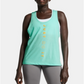 Camiseta regata Nike Running Fitness Feminina Verde Tamanho Médio