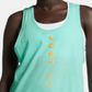 Camiseta regata Nike Running Fitness Feminina Verde Tamanho Médio