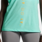 Camiseta regata Nike Running Fitness Feminina Verde Tamanho Médio