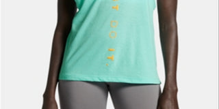 Camiseta regata Nike Running Fitness Feminina Verde Tamanho Médio