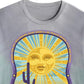 Camiseta gráfica masculina híbrida Wayward Son, azul, tamanho extragrande