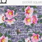 Lenço de bolso masculino Bar III Landell Silk Business rosa tamanho regular