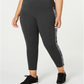 Calça legging feminina estampada Calvin Klein tamanho grande 1X