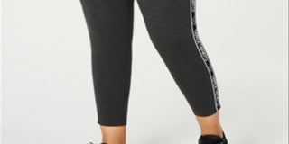 Calça legging feminina estampada Calvin Klein tamanho grande 1X