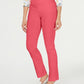 Calça feminina Charter Club Cambridge Skinny Tummy Control, vermelha, tamanho 18