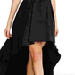 Vestido B Darlin Juniors High-Low Preto Tamanho 7/8