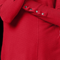 Suéter Alfani Feminino com Detalhe de Botão e Canelado Vermelho Tamanho Grande