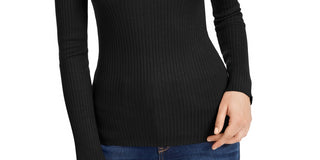 Top de gola alta com cadarço Derek Heart Juniors, preto, tamanho médio