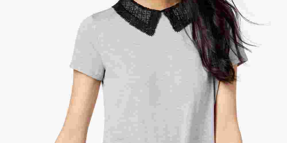 Cardigan feminino com mangas curtas e abertura frontal, cinza, tamanho extragrande