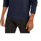 Moletom com capuz masculino INC International Concepts com zíper de um quarto, azul, tamanho pequeno