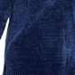 Karen Scott Suéter Feminino Plus Chenille Gola V Azul Tamanho 0X