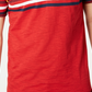 Camiseta listrada masculina com gola dividida e tamanho P da INC International Concepts