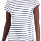 Camiseta feminina de algodão com gola redonda e estampa camuflada, tamanho extragrande, da INC International Concepts