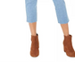 Calça jeans cropped feminina estilo &amp; co, azul, tamanho 12