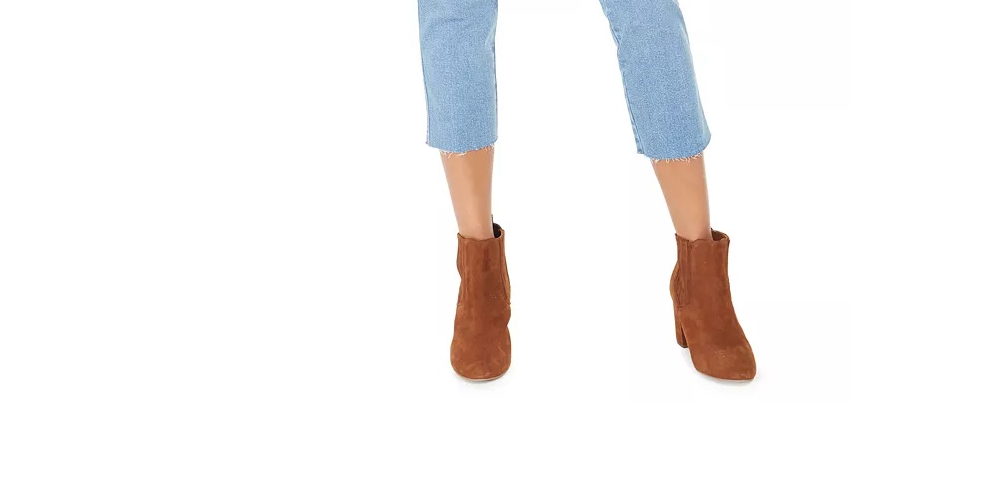 Calça jeans cropped feminina estilo &amp; co, azul, tamanho 12