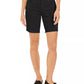Bermuda feminina Raw Edge da Style &amp; Co, preta, tamanho 8