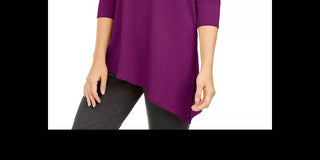 Blusa Alfani Feminina com Recorte Assimétrico Rosa Tamanho P