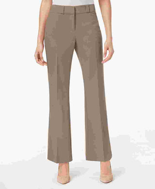 Calça Alfani Curvy Bootcut Feminina Marrom Tamanho 6