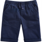 Epic Threads Big Boy's Shorts Motociclista em Sarja Elástica com Cordão Azul Marinho Tamanho G