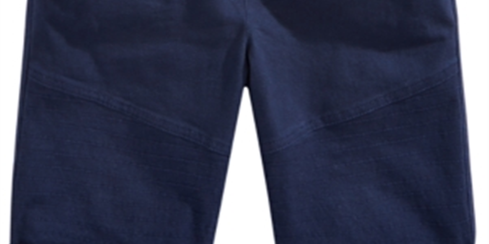 Epic Threads Big Boy's Shorts Motociclista em Sarja Elástica com Cordão Azul Marinho Tamanho G