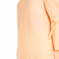Blusa feminina Charter Club de linho com manga sino, laranja, tamanho pequeno