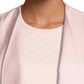 Blazer feminino Anne Klein rosa liso tamanho extragrande