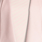 Blazer feminino Anne Klein rosa liso tamanho extragrande
