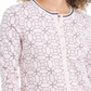 Cardigan feminino com estampa geométrica e pontas Charter Club, rosa, tamanho 2XL