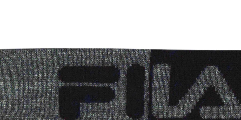 Faixa de cabeça reversível de malha masculina Fila cinza tamanho regular