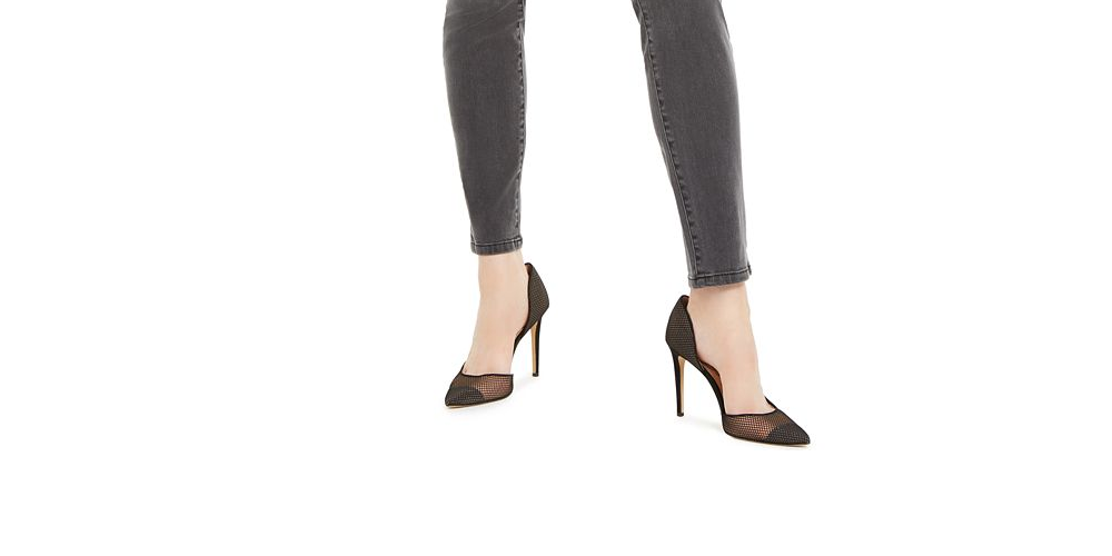 Calça jeans skinny INCEssentials feminina da INC International Concepts, cinza, tamanho 18