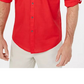 Camisa de manga comprida Warren masculina Alfani laranja tamanho pequeno