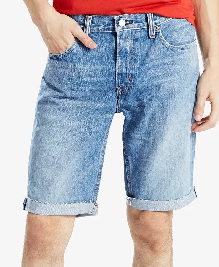 Shorts Levi's 511 Slim Cutoff Masculino Azul Tamanho 38