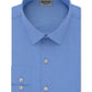 Camisa social masculina Kenneth Cole Reaction Slim Fit All Day Flex Performance Stretch Solid Azul Tamanho 15,5 x 34 x 35