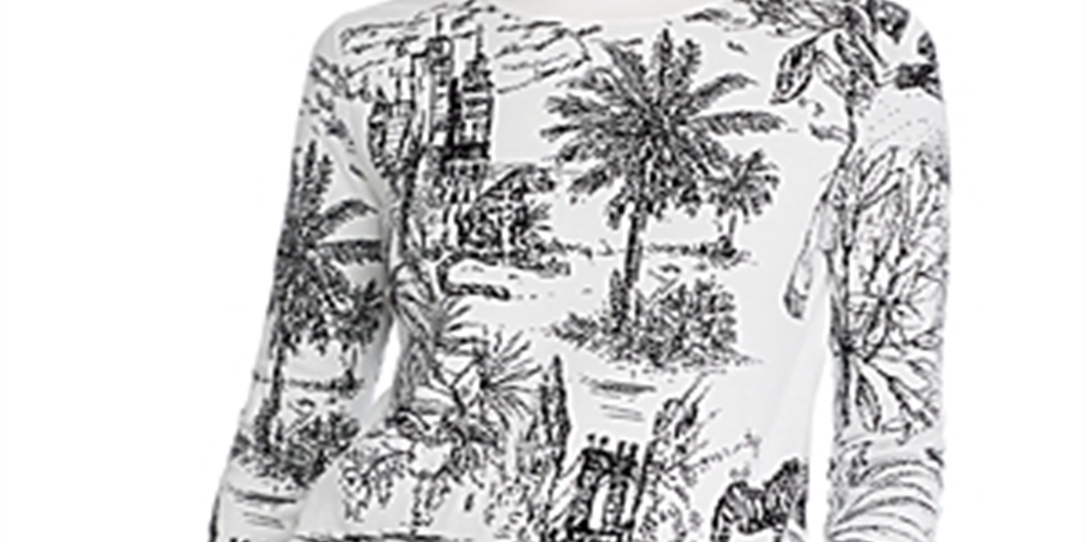 Suéter Nalut Masculino Marella Branco/Preto Tamanho P