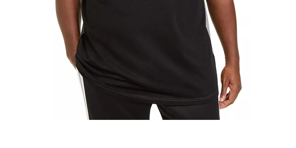 Camiseta masculina Big &amp; Tall Pyramid da INC International Concepts, cinza, tamanho 3XB