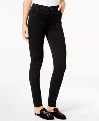Calça jeans skinny Incfinity feminina da INC International Concepts, preta, tamanho 16, pequena
