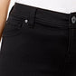 Calça jeans skinny Incfinity feminina da INC International Concepts, preta, tamanho 16, pequena