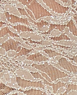 Vestido City Studios Junior's Lace Contrast 2 peças bege escuro tamanho 15