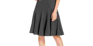 Vestido de praia sem mangas Calvin Klein feminino, cor carvão, tamanho 4, pequeno