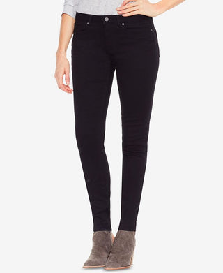 Calça jeans skinny feminina Vince Camuto, preta, tamanho 26
