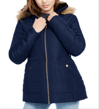 Casaco feminino rosa de celebridades, cor sólida, azul, tamanho X-S