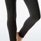 Leggings femininas sem costura INC International Concepts, cinza, tamanho 2, pequena