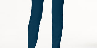 Calça skinny Alfani feminina com controle de barriga, tamanho 4, azul