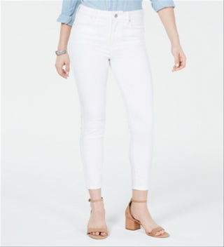 Celebrity Pink Junior's High Rise Ankle Skinny Jeans White Size 3